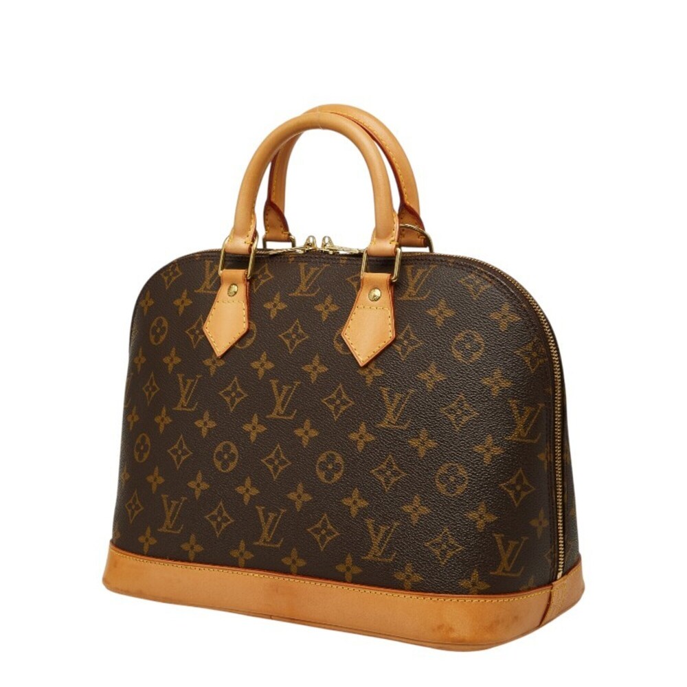 Louis Vuitton Monogram Alma PM Handbag M51130 Brown Leather Women's LOUIS VUI... - Picture 2 of 11